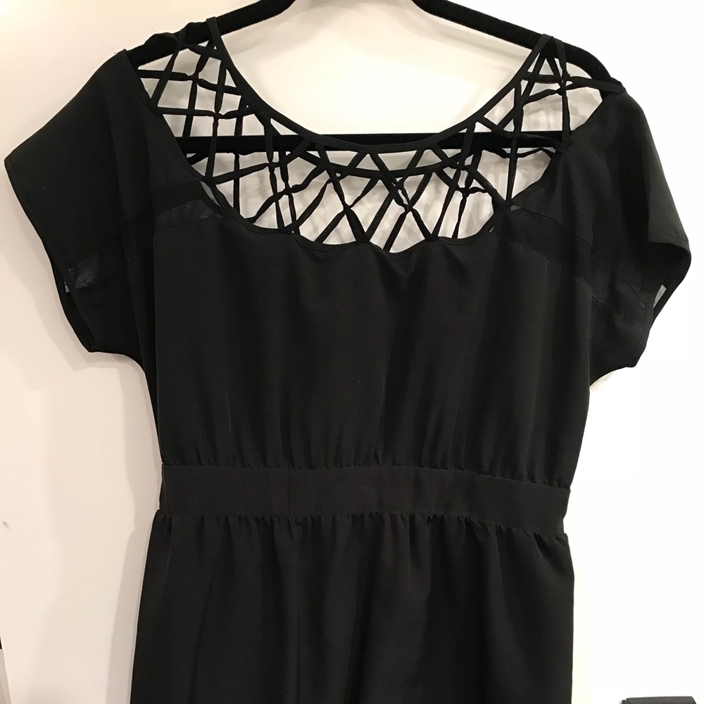 Mini cap sleeve dress